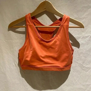 Moving Comfort Coral Sports Bra, size L